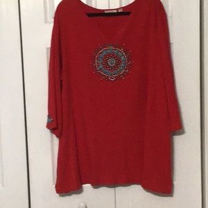 Quacker Factory Jewel Top 3XL